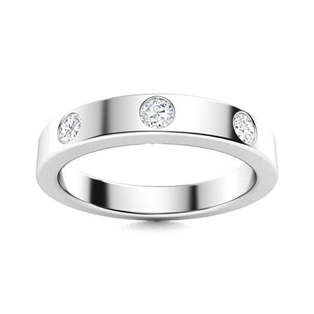 Alvyn Lab-Created Diamond  Wedding Ring